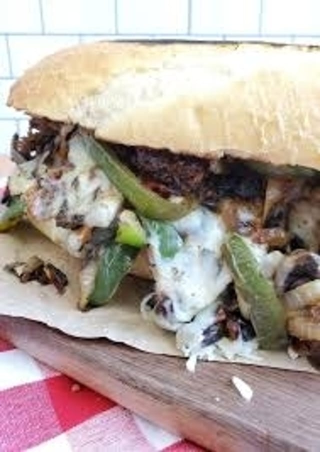 Ultimate Loaded Cheesesteak.