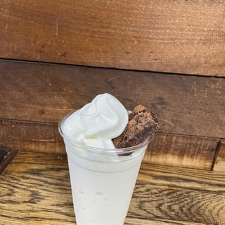 Cookie Dough Brownie Explosion Milkshake